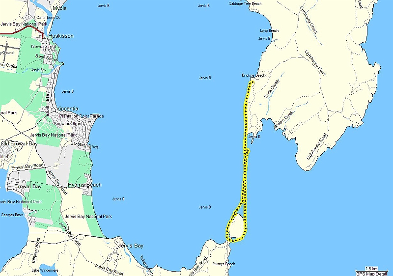 GPS Track - Bowen Is Loop.jpg - GPS track - Bowen Island loop
